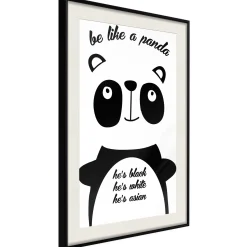 Poster 'Be Like a Panda'