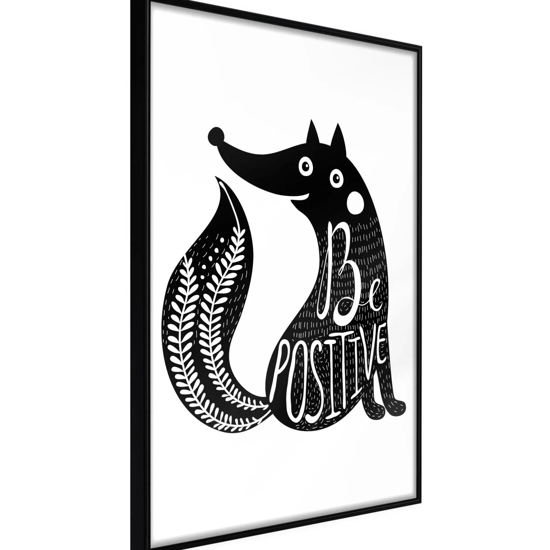 Poster 'Be Positive'