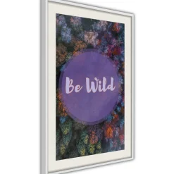 Poster 'Be Wild'
