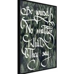 Poster 'Be Yourself'