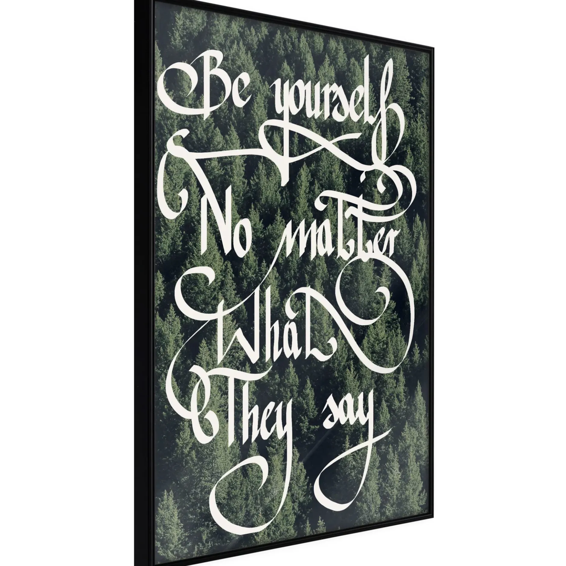 Poster 'Be Yourself'