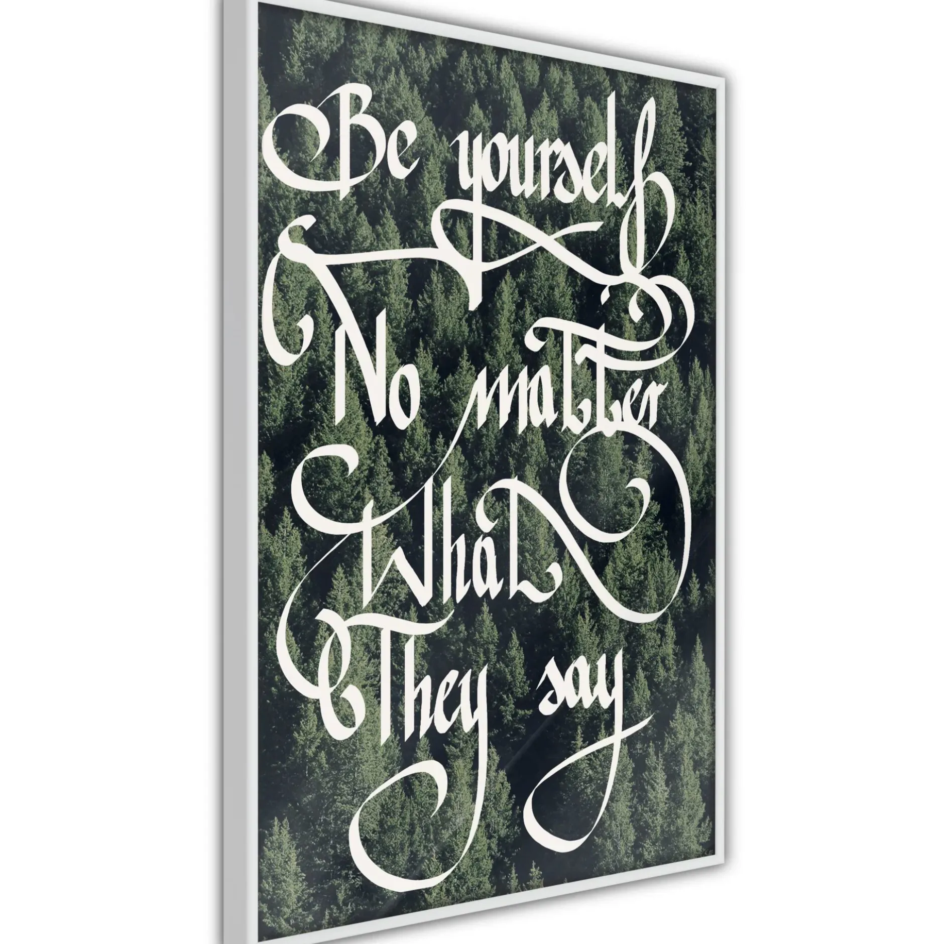 Poster 'Be Yourself'