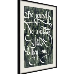 Poster 'Be Yourself'