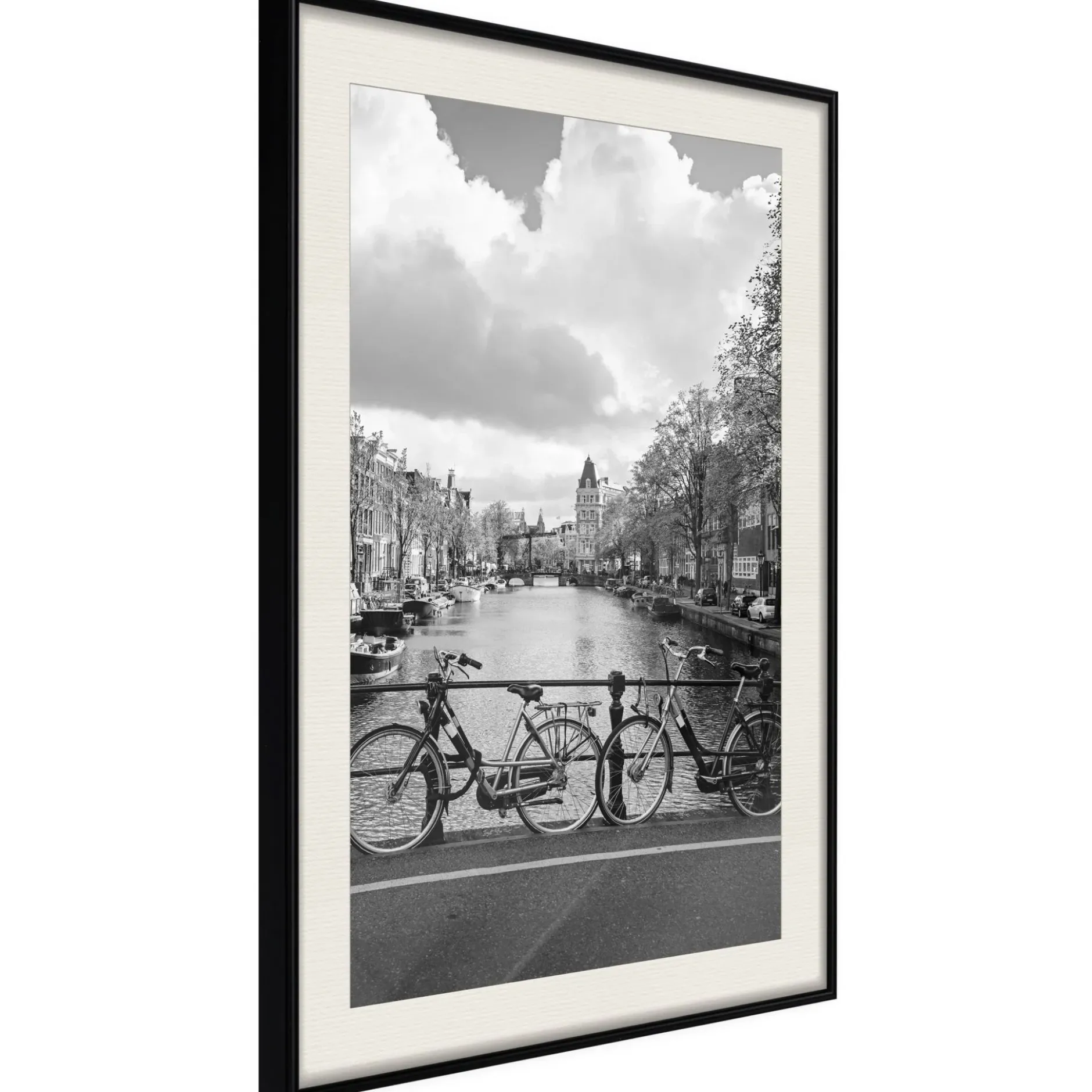 Poster 'Bicycles Against Canal'