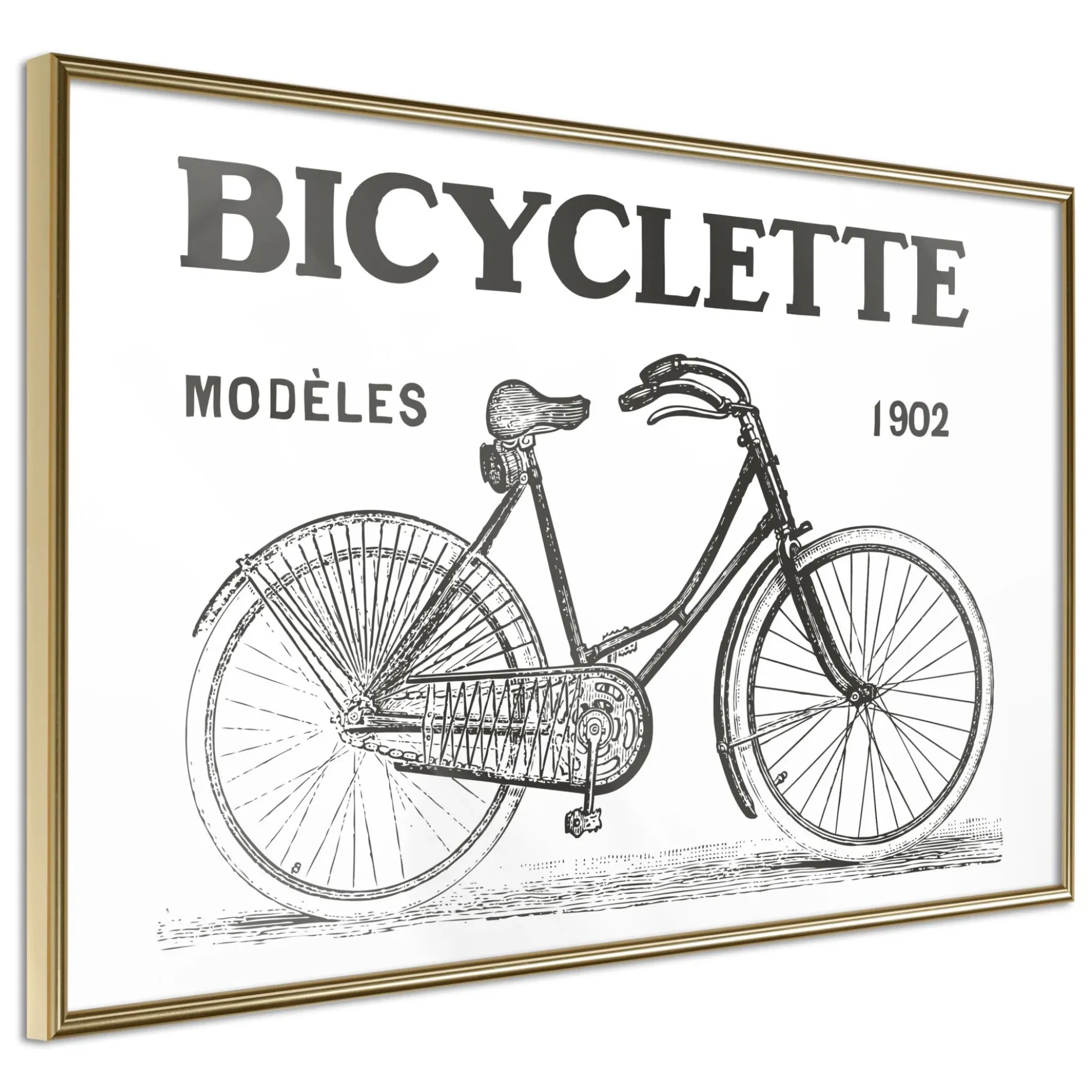 Poster 'Bicyclette'