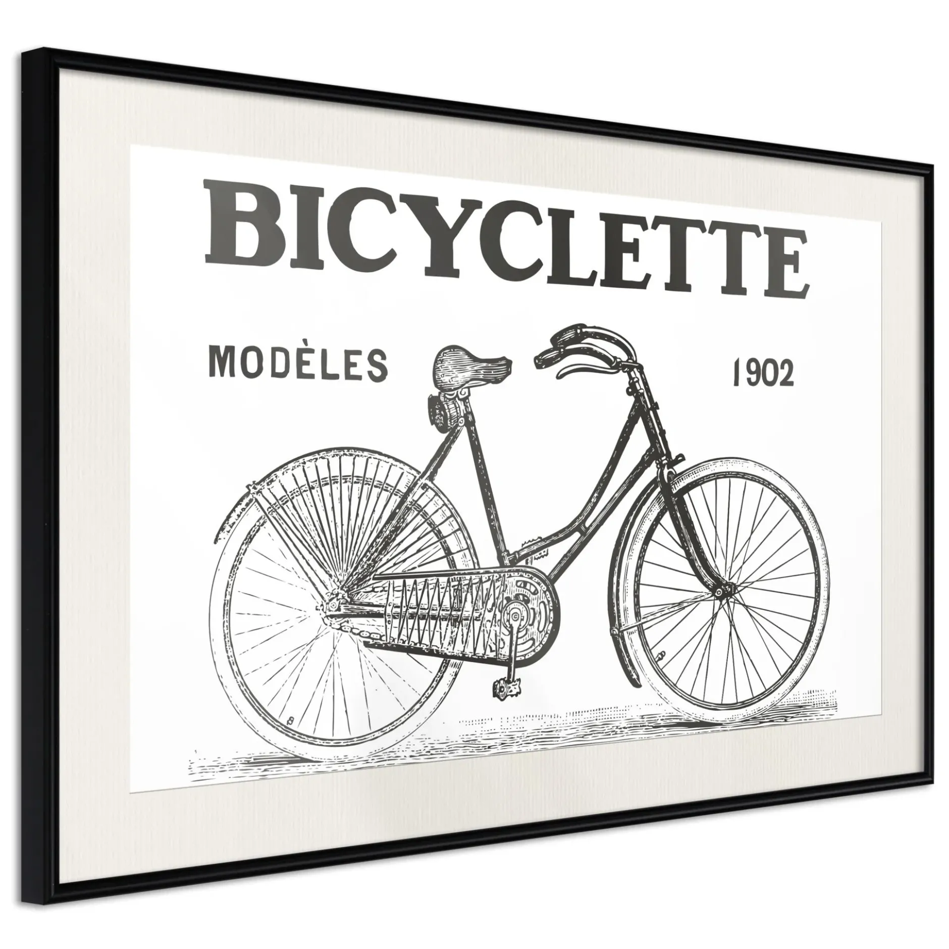Poster 'Bicyclette'