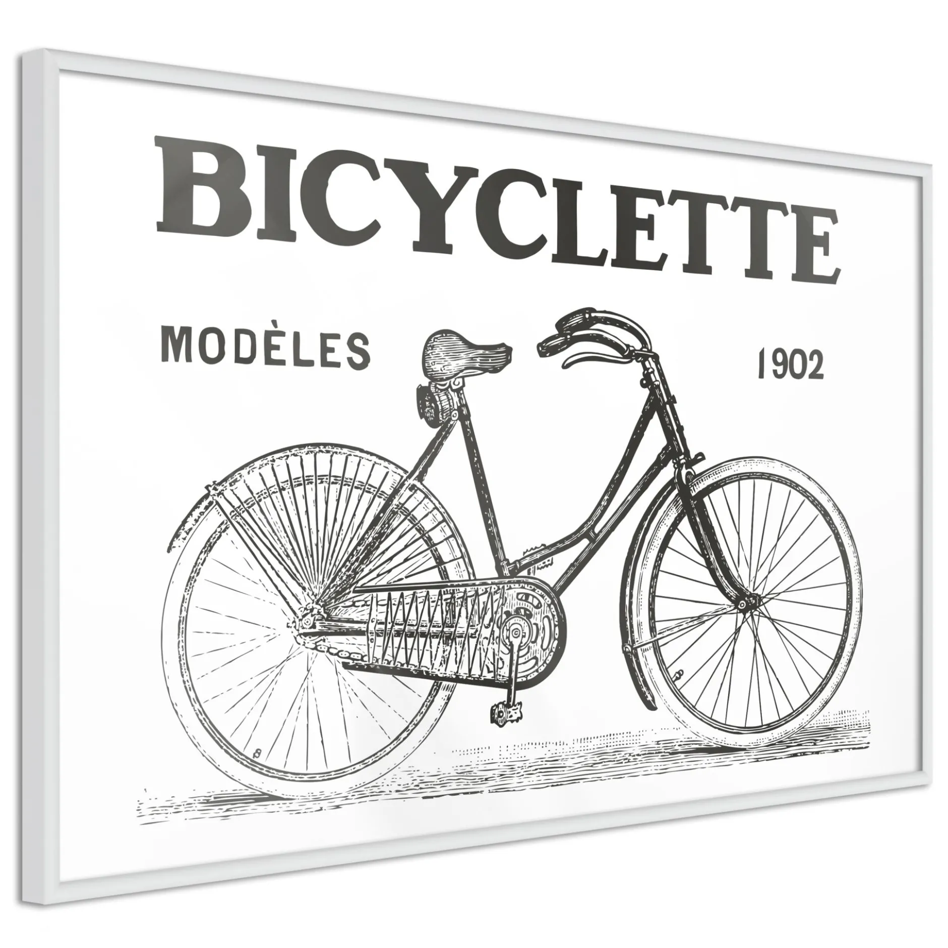 Poster 'Bicyclette'
