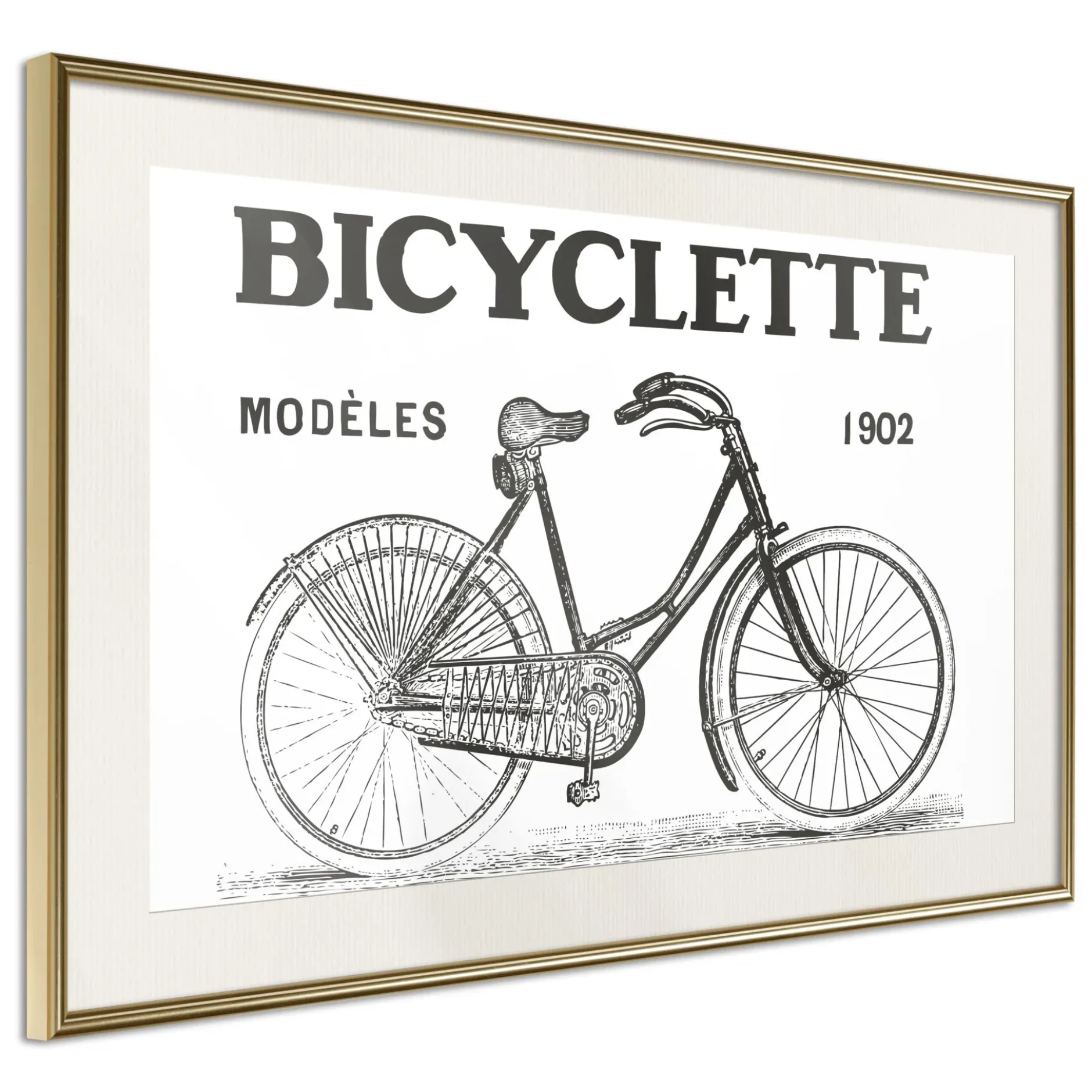 Poster 'Bicyclette'