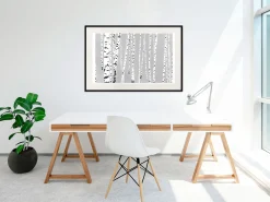 Poster 'Birch Wood'