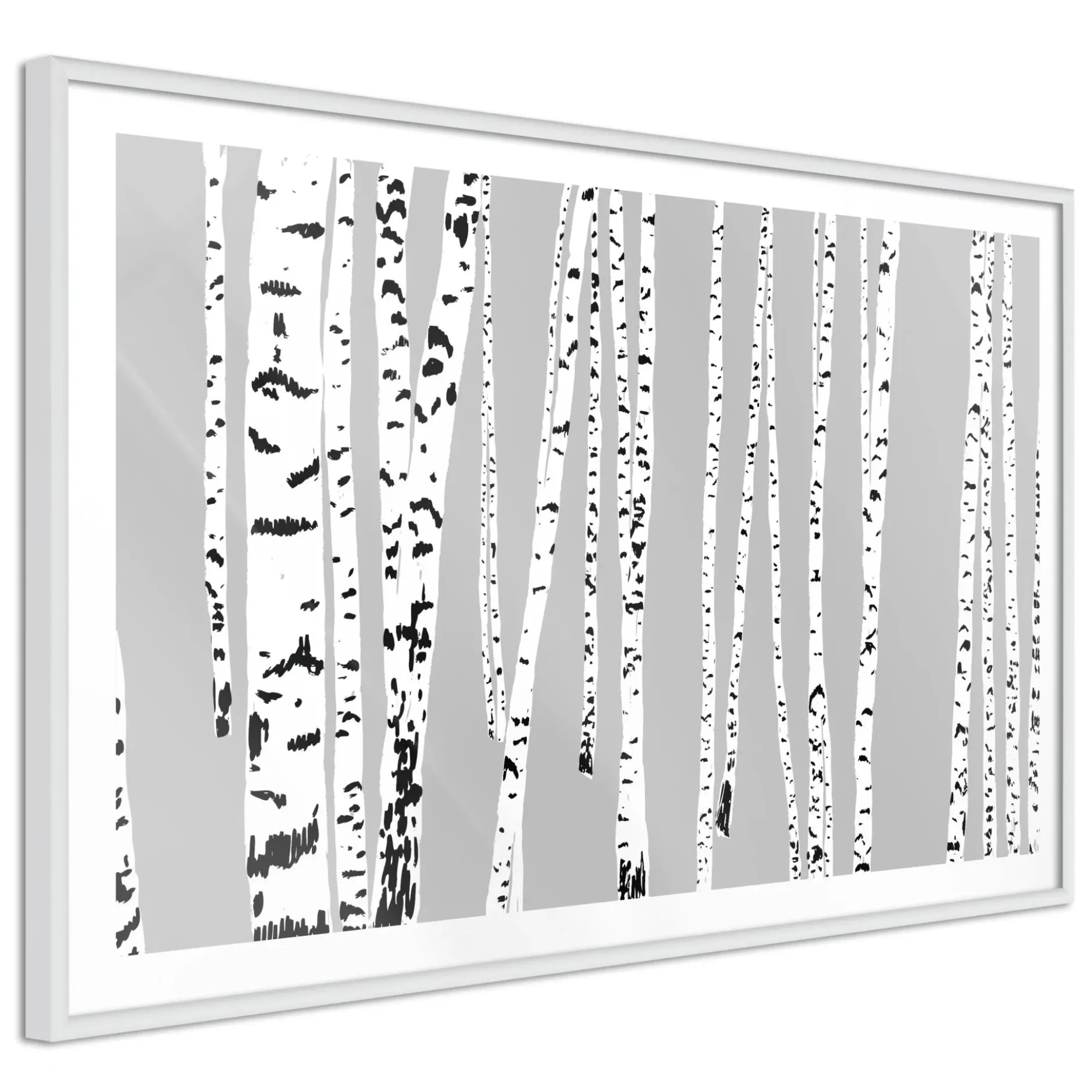 Poster 'Birch Wood'