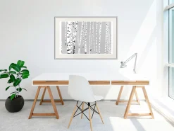 Poster 'Birch Wood'