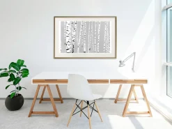 Poster 'Birch Wood'