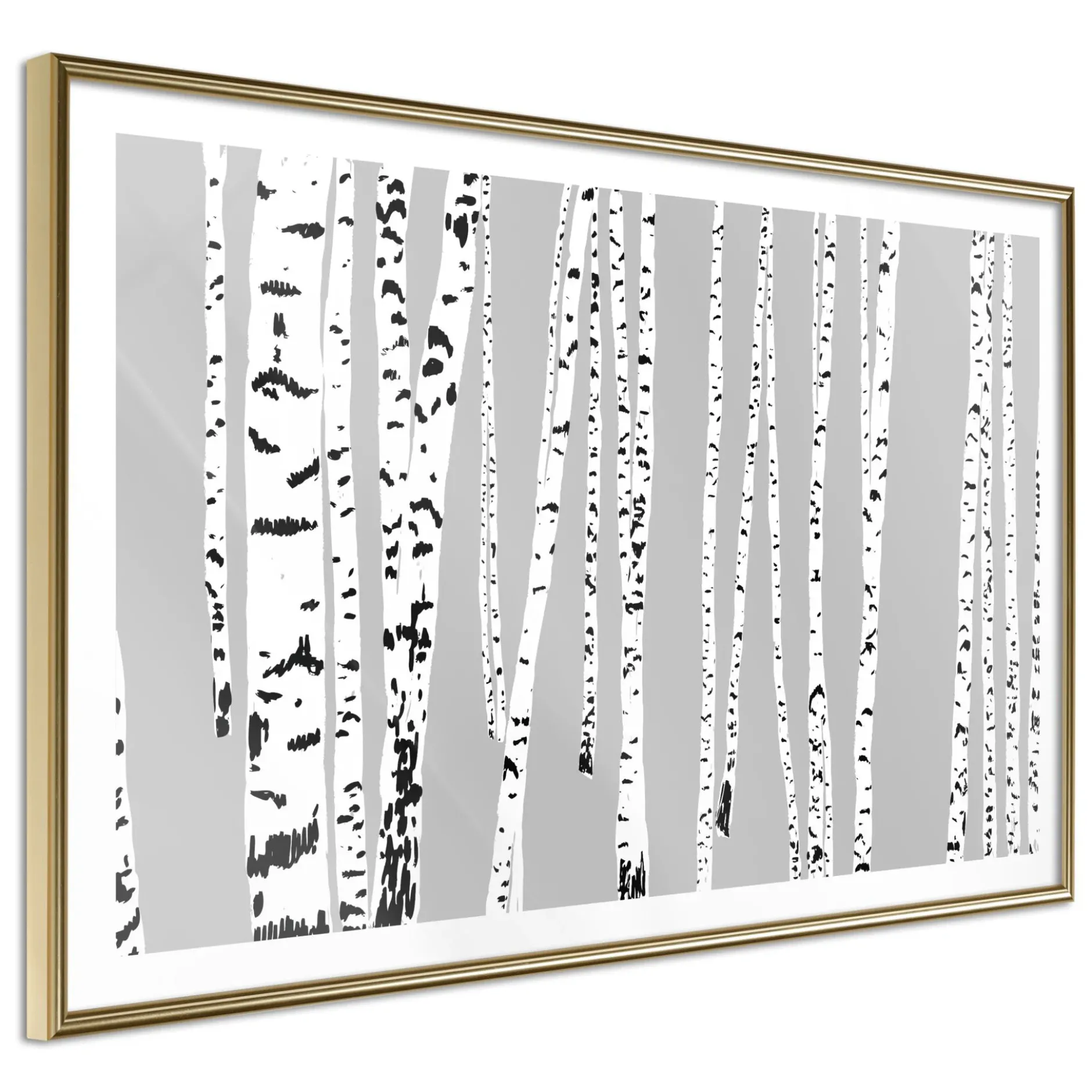 Poster 'Birch Wood'