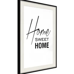 Poster 'Black and White: Home Sweet Home'