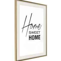 Poster 'Black and White: Home Sweet Home'