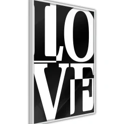 Poster 'Black and White Love'
