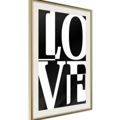 Poster 'Black and White Love'