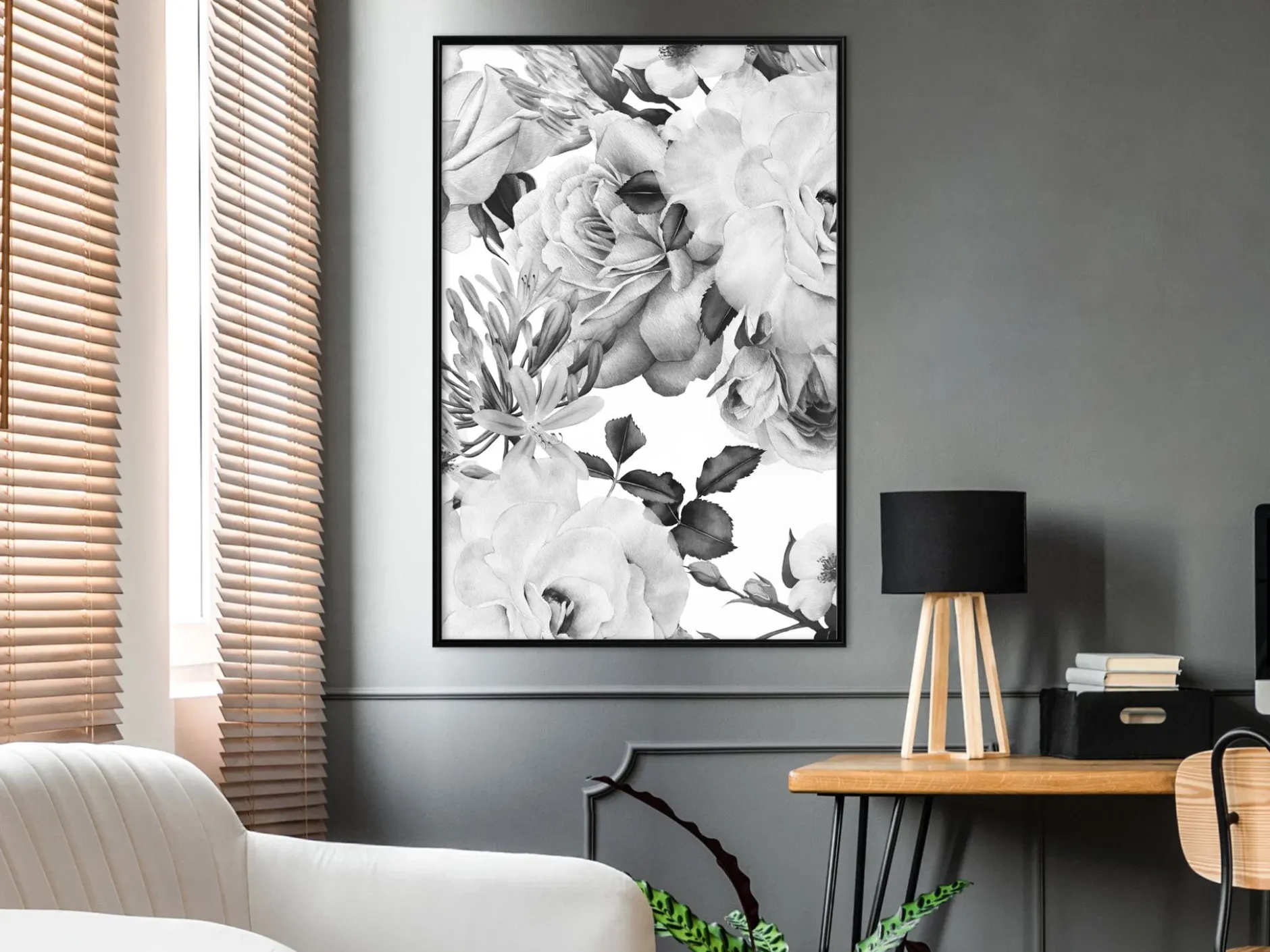 Poster 'Black and White Nature'