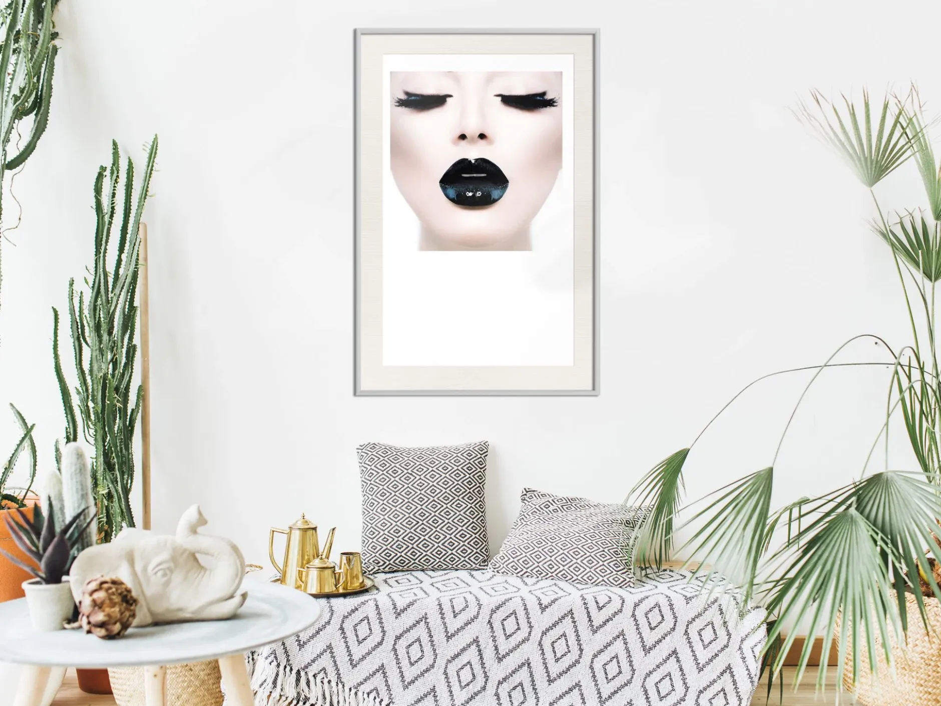 Poster 'Black Lipstick'