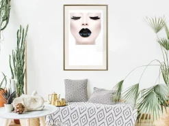 Poster 'Black Lipstick'