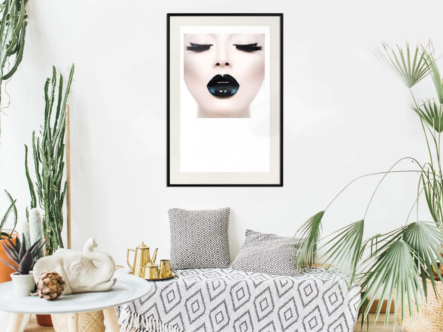 Poster 'Black Lipstick'