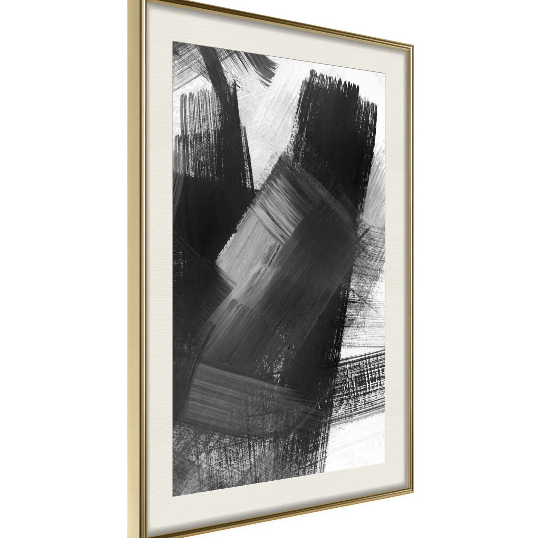 Poster 'Black Mosaic'