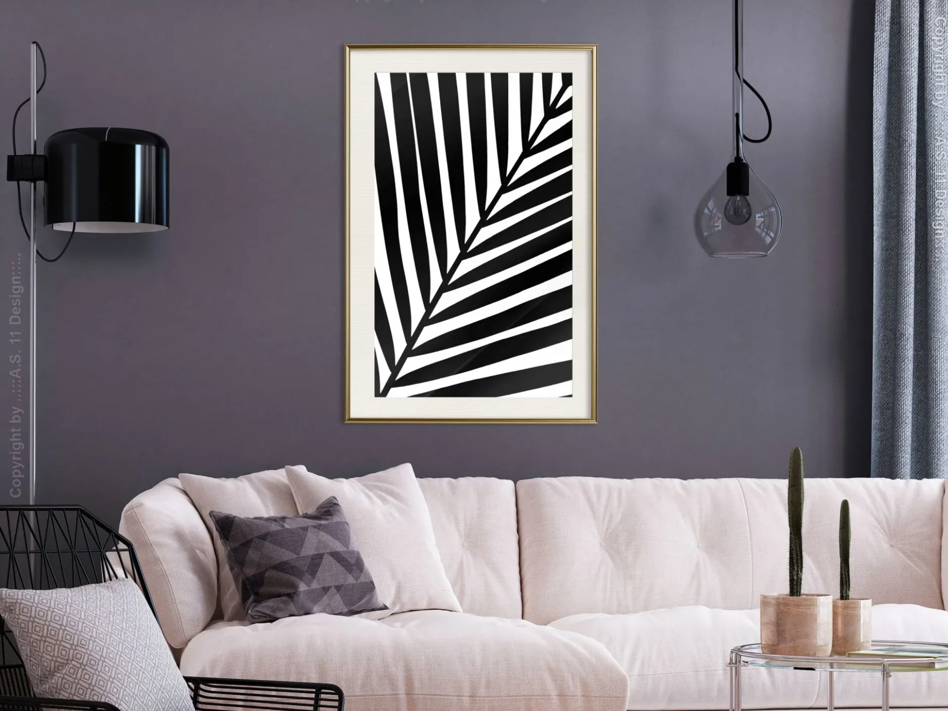 Poster 'Black Palm'