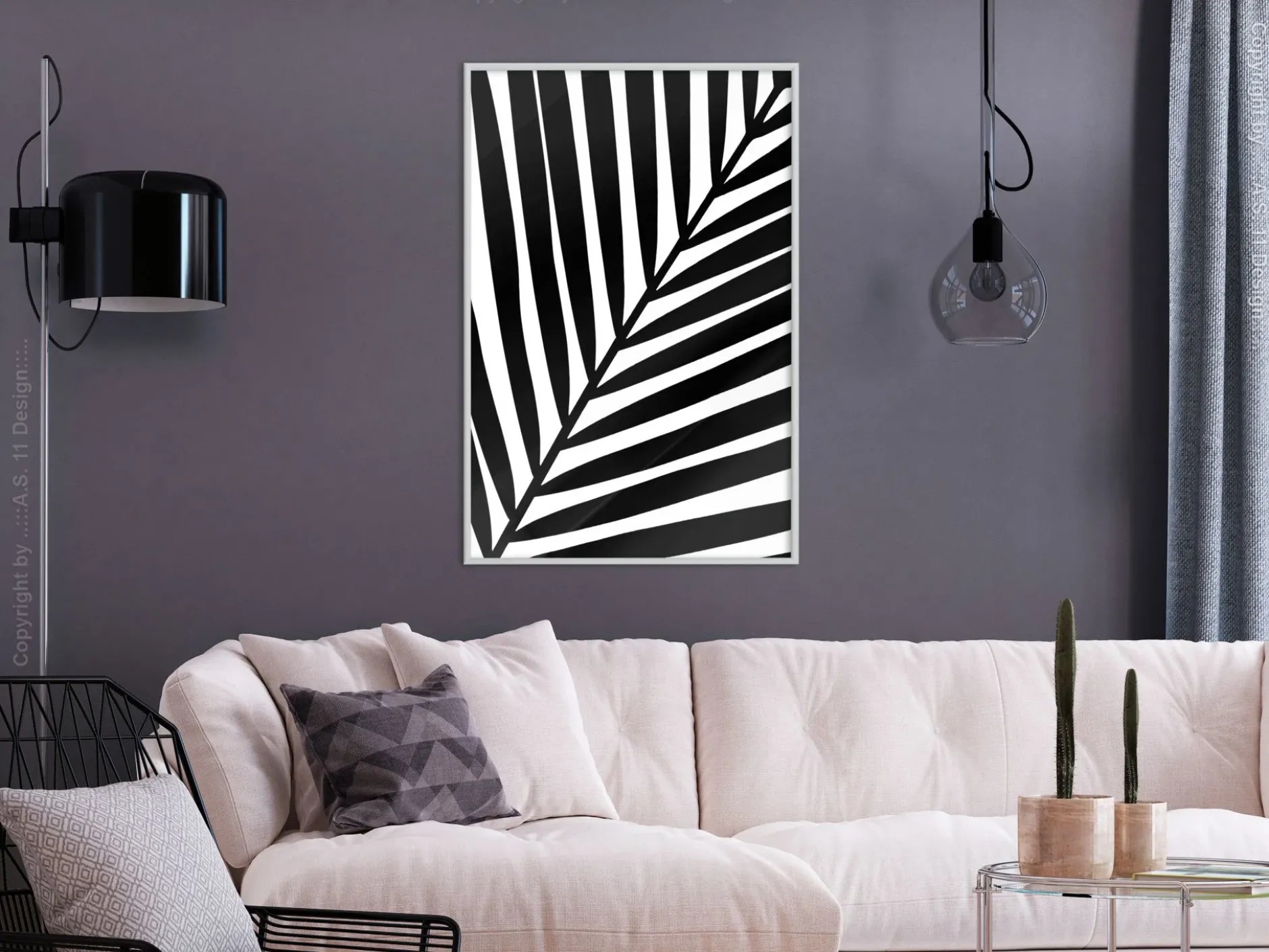 Poster 'Black Palm'