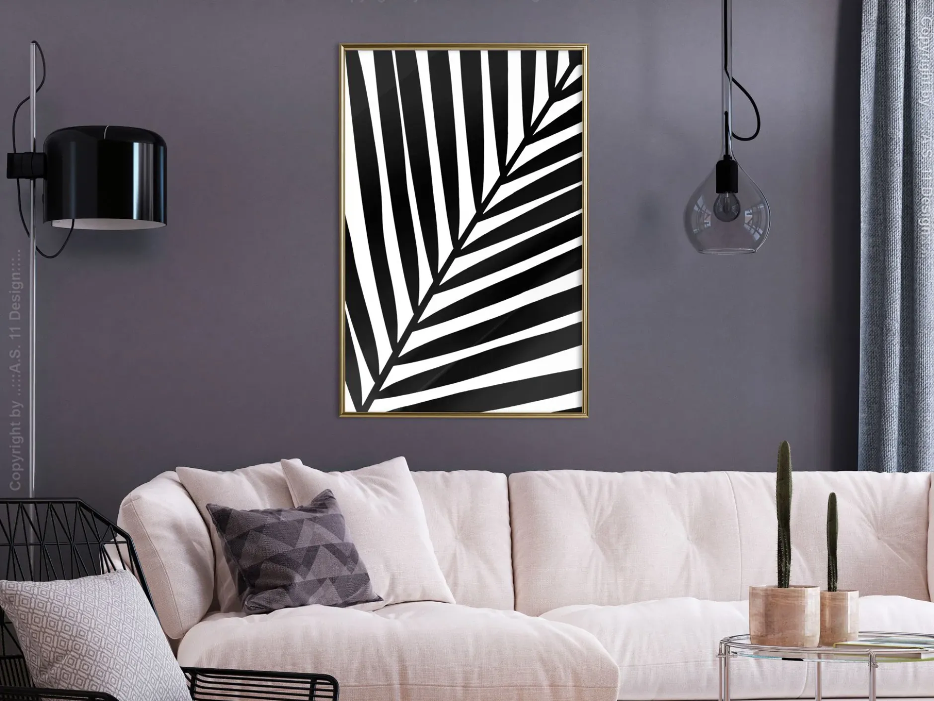 Poster 'Black Palm'