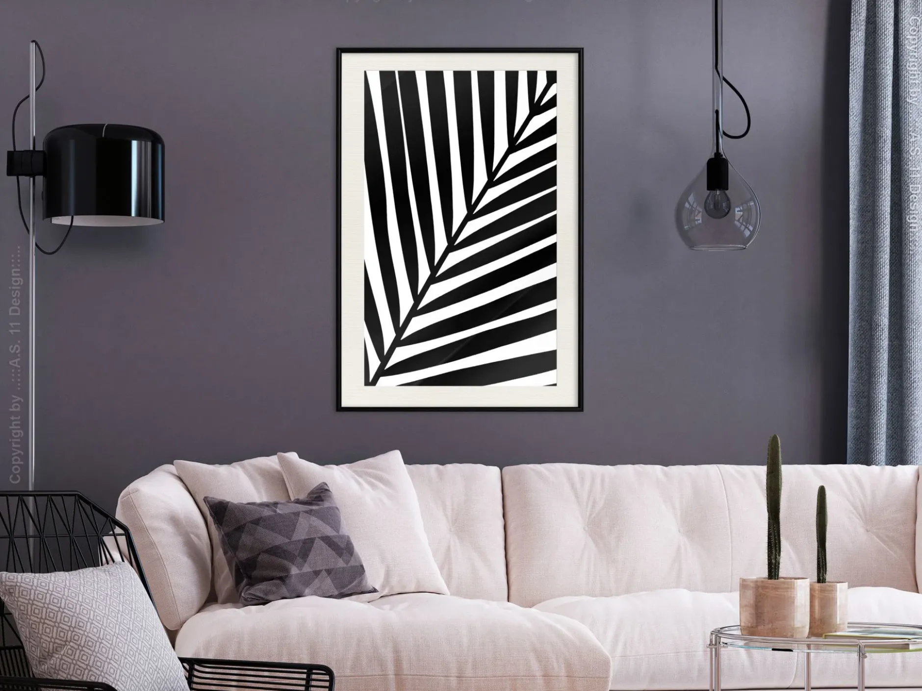 Poster 'Black Palm'