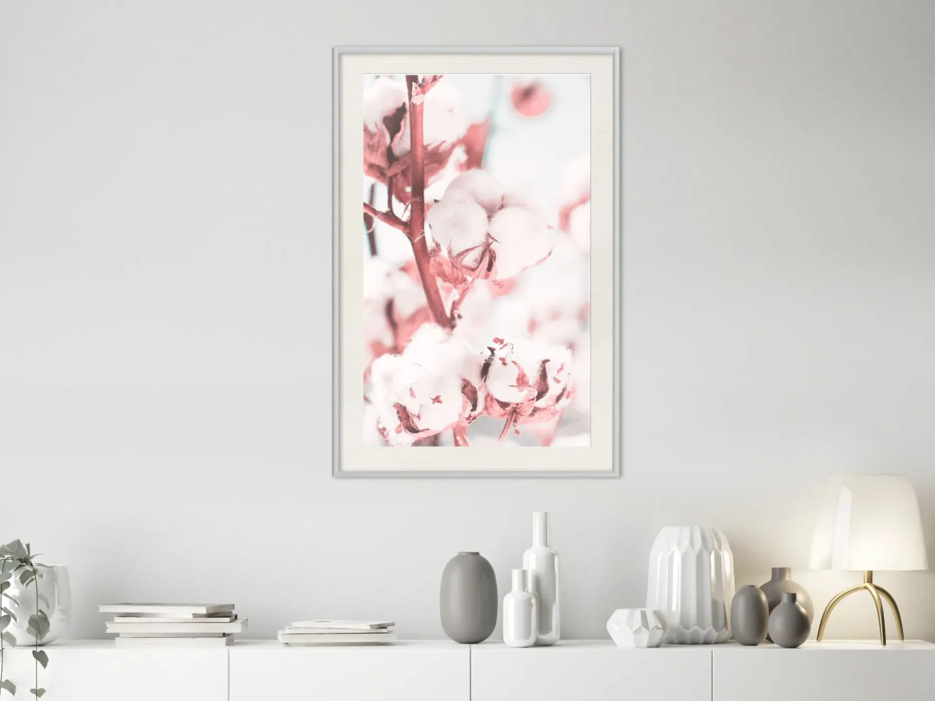 Poster 'Blooming Cotton'