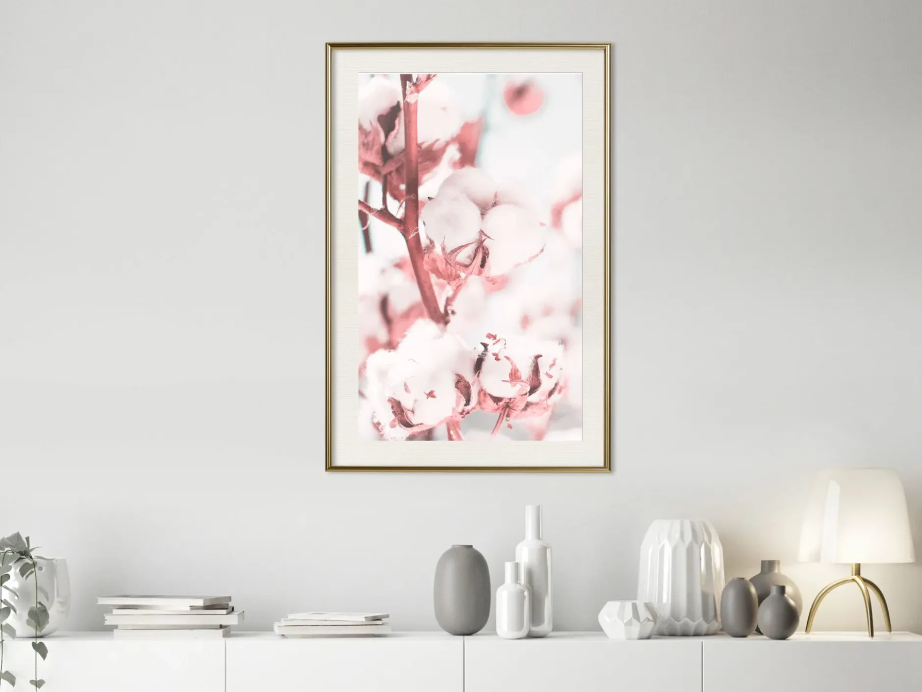Poster 'Blooming Cotton'