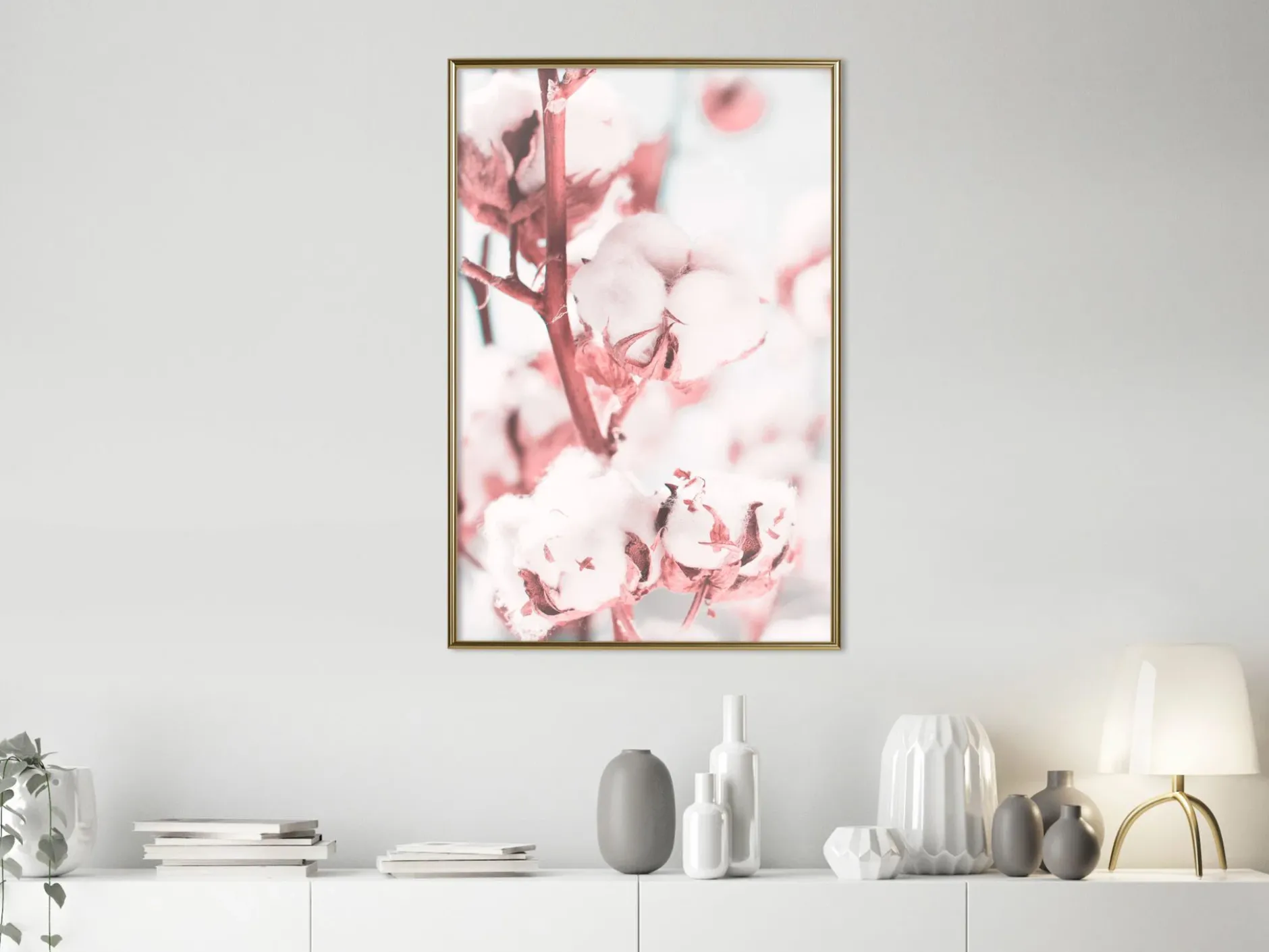 Poster 'Blooming Cotton'