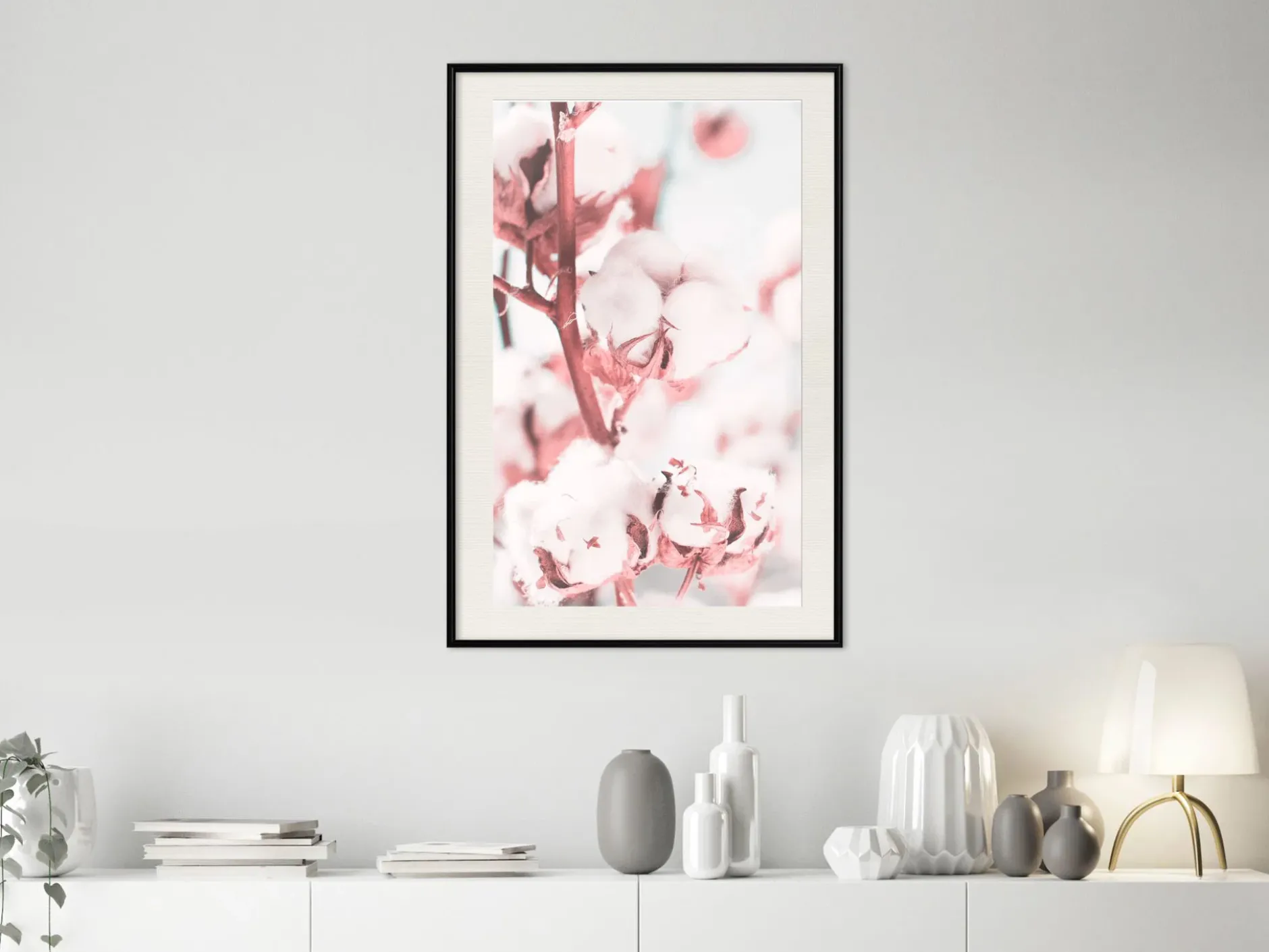 Poster 'Blooming Cotton'