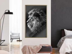 Poster 'Blue-eyed Lion'