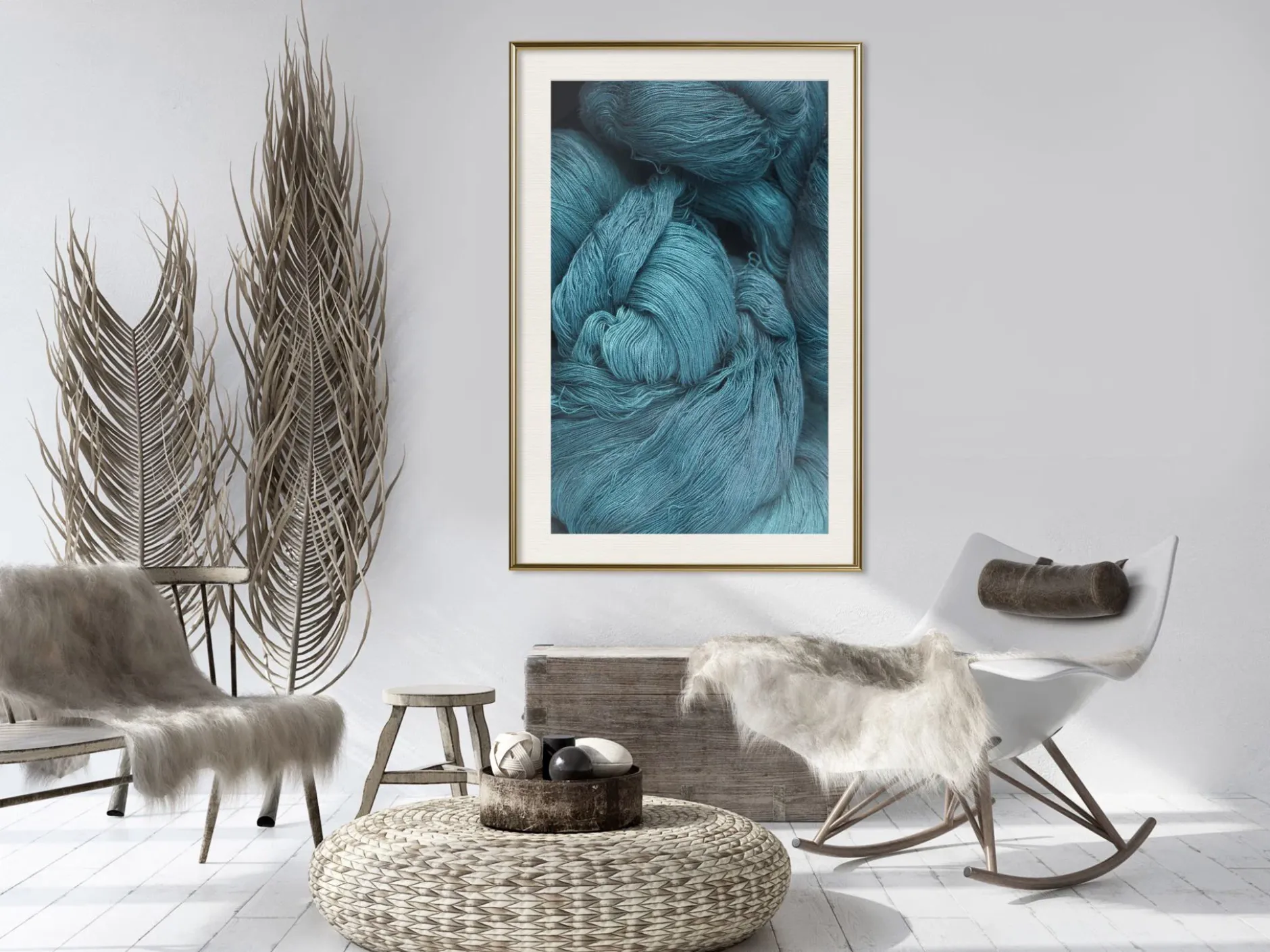 Poster 'Blue Skein'