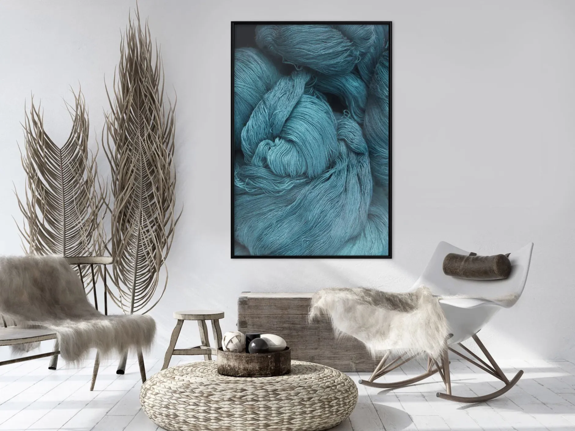 Poster 'Blue Skein'