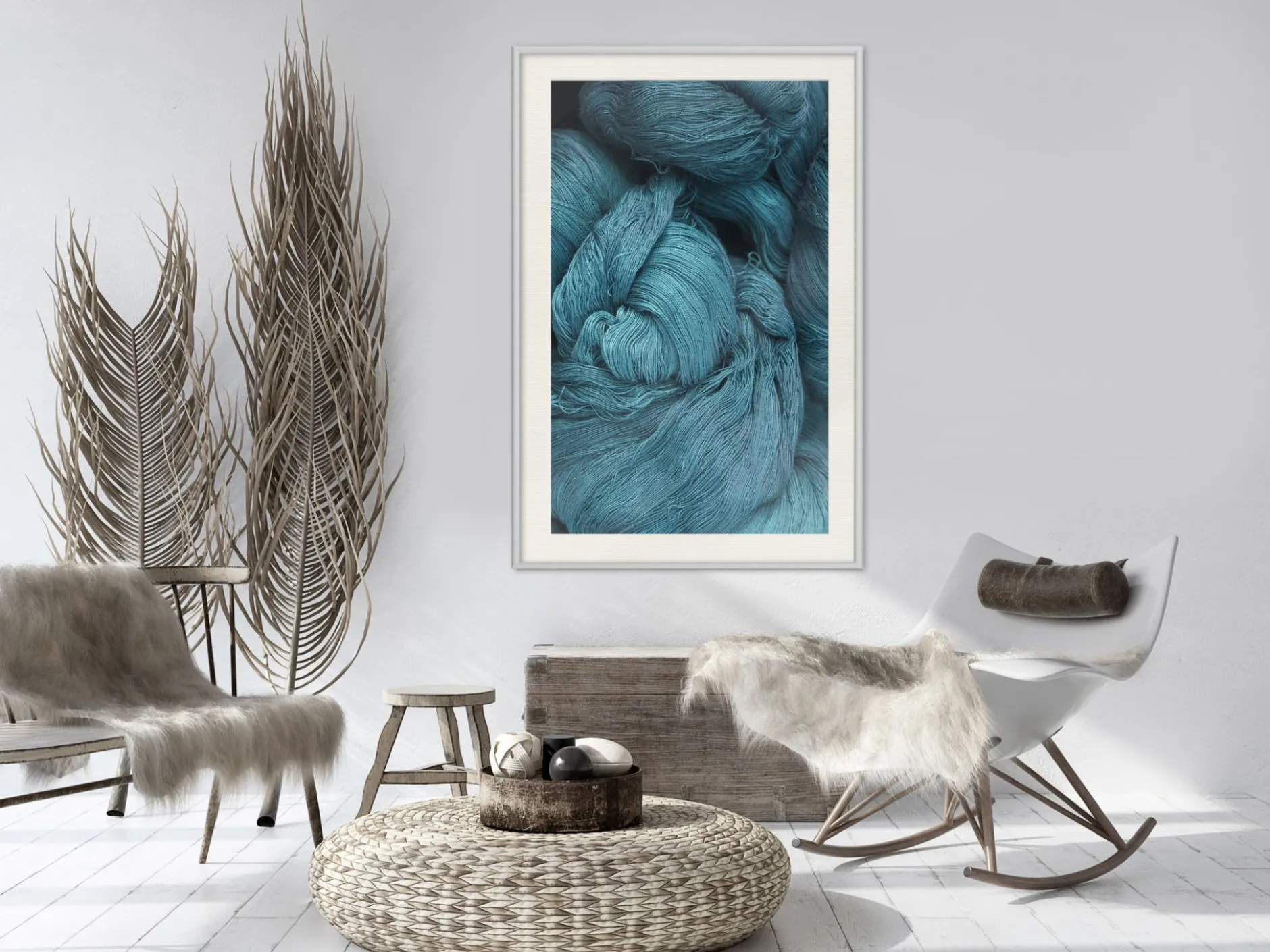 Poster 'Blue Skein'