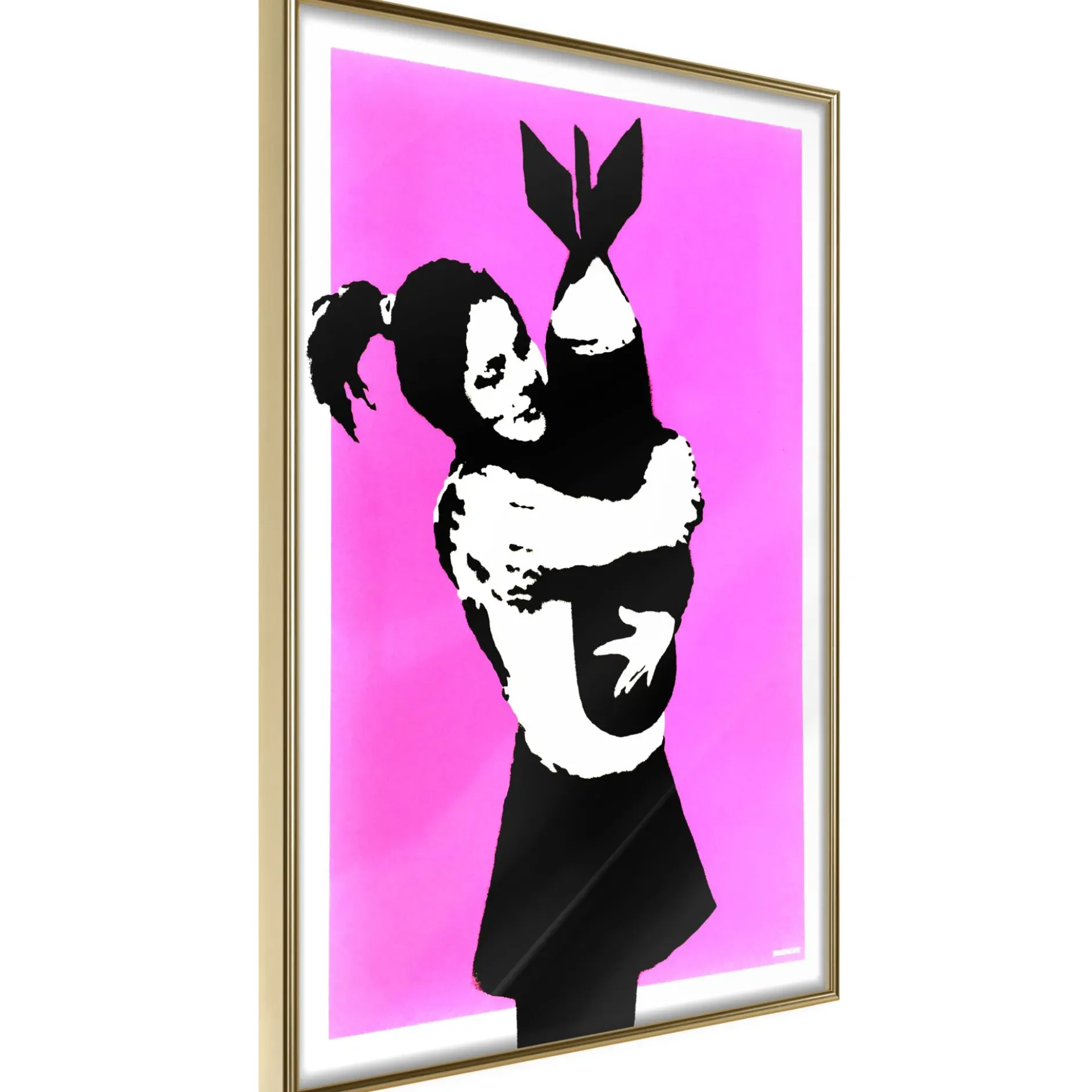 Poster 'Bomb Hugger'