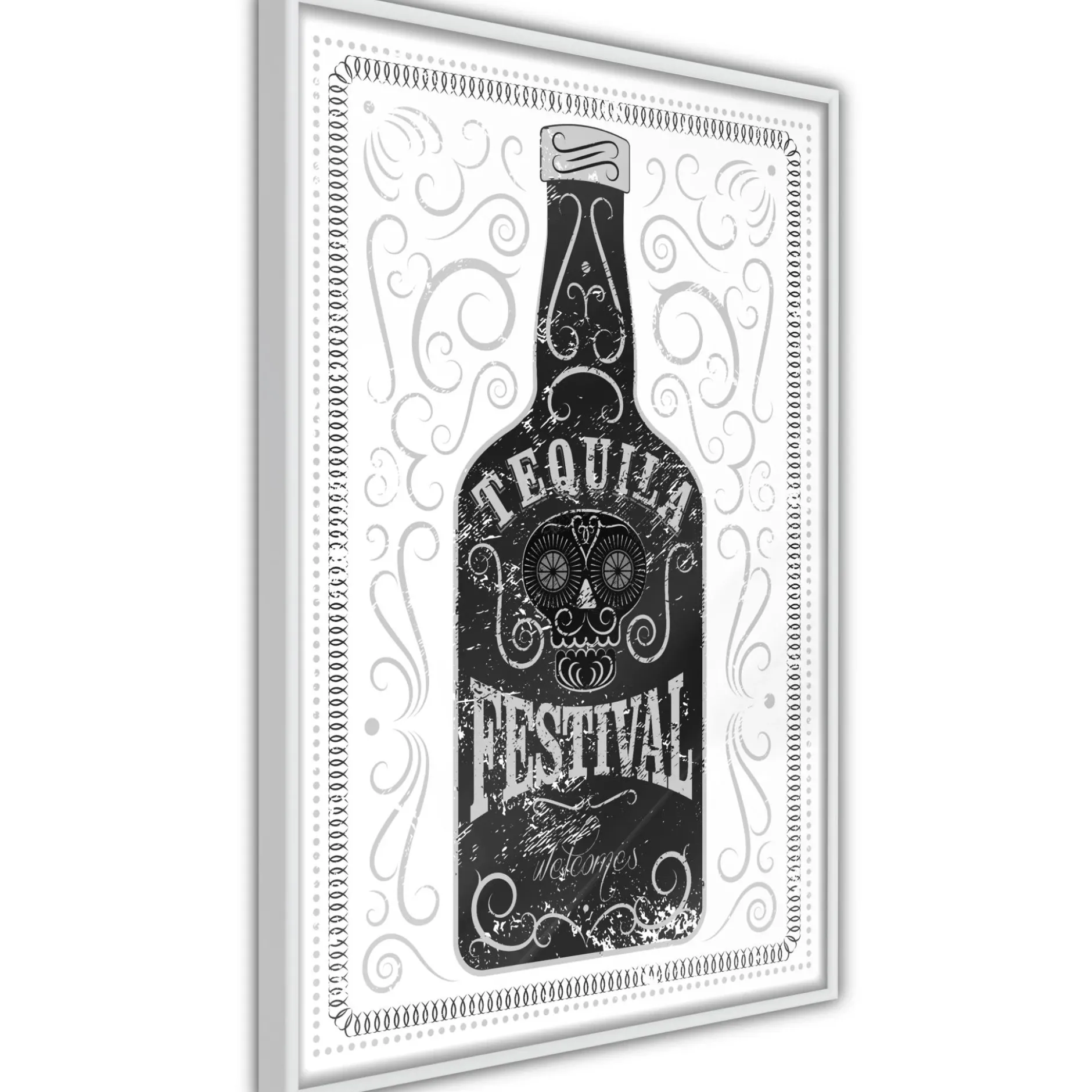 Poster 'Bottle of Tequila'