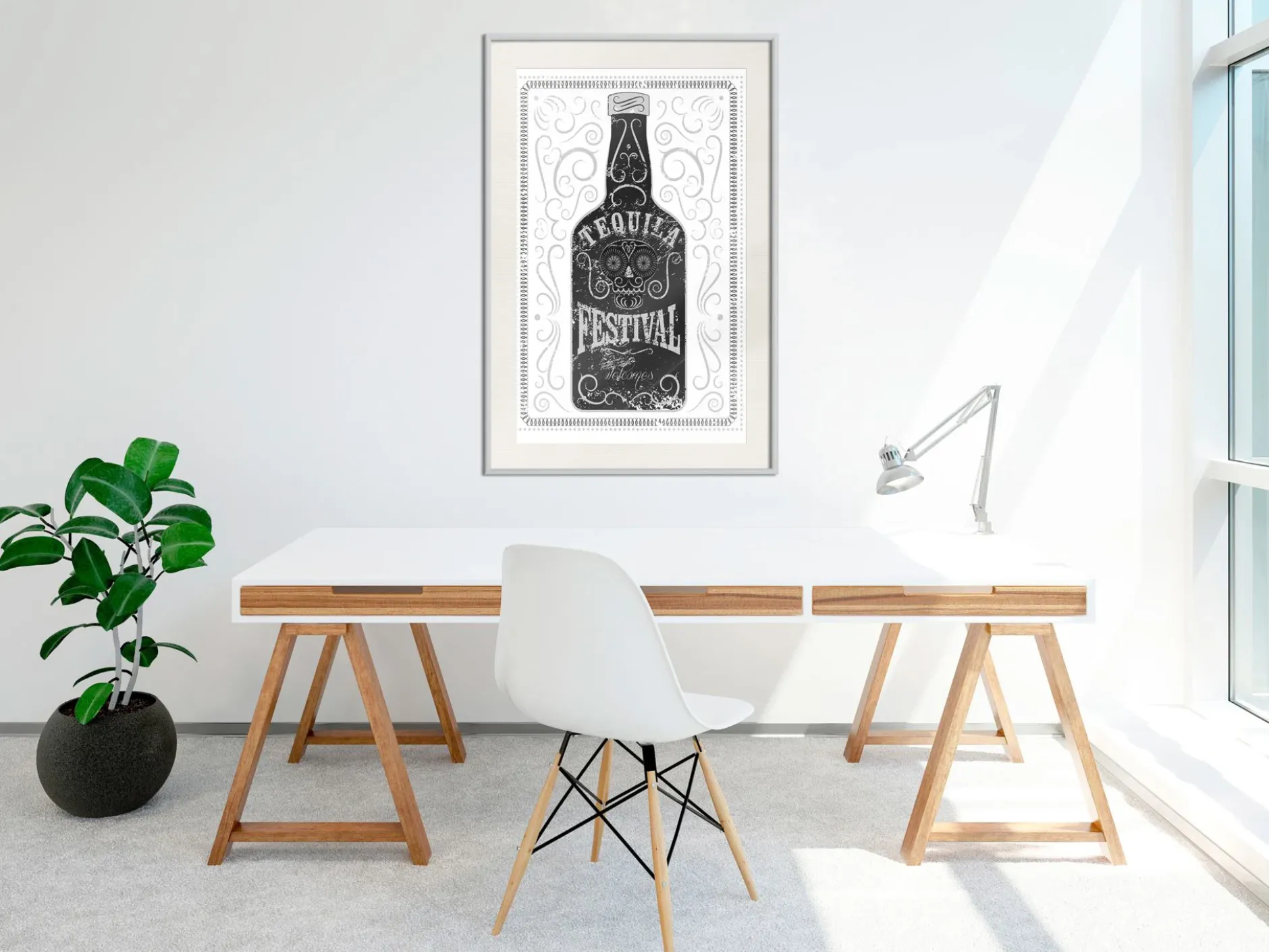 Poster 'Bottle of Tequila'