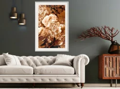 Poster 'Bouquet in Sepia'