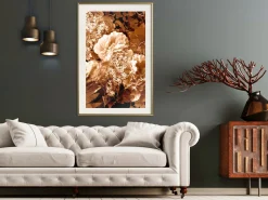 Poster 'Bouquet in Sepia'