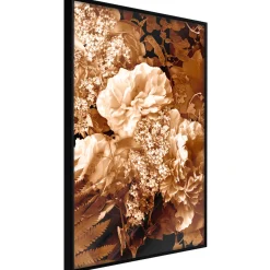 Poster 'Bouquet in Sepia'