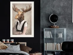 Poster 'Brainy Moose'