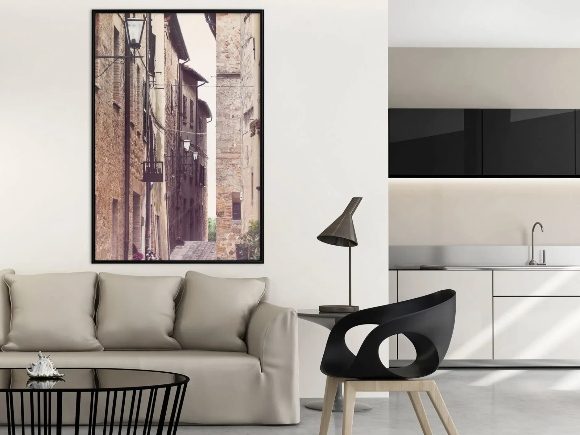 Poster 'Brick Buildings'