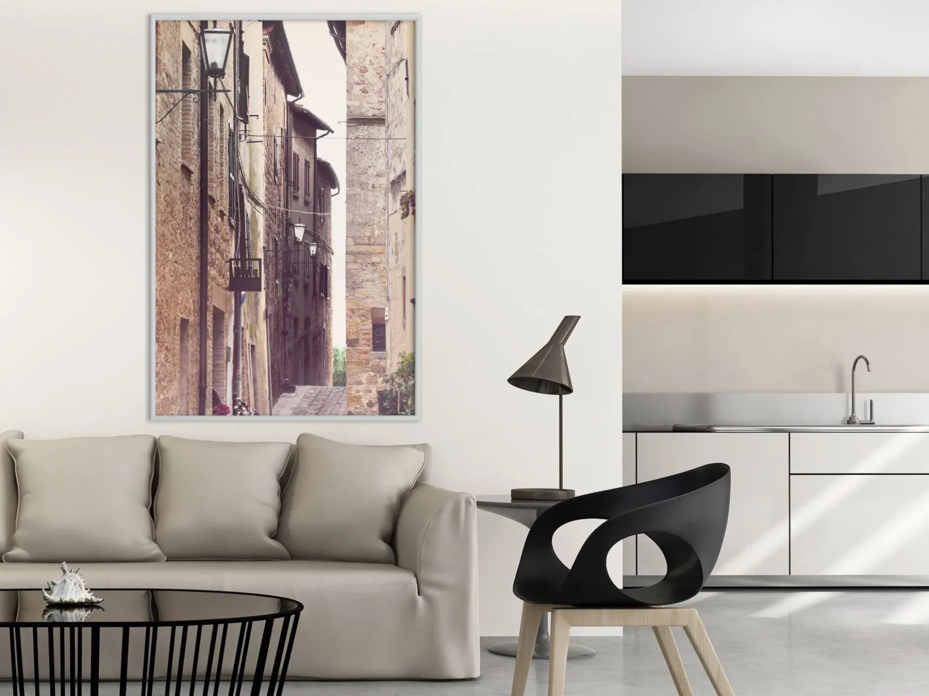 Poster 'Brick Buildings'