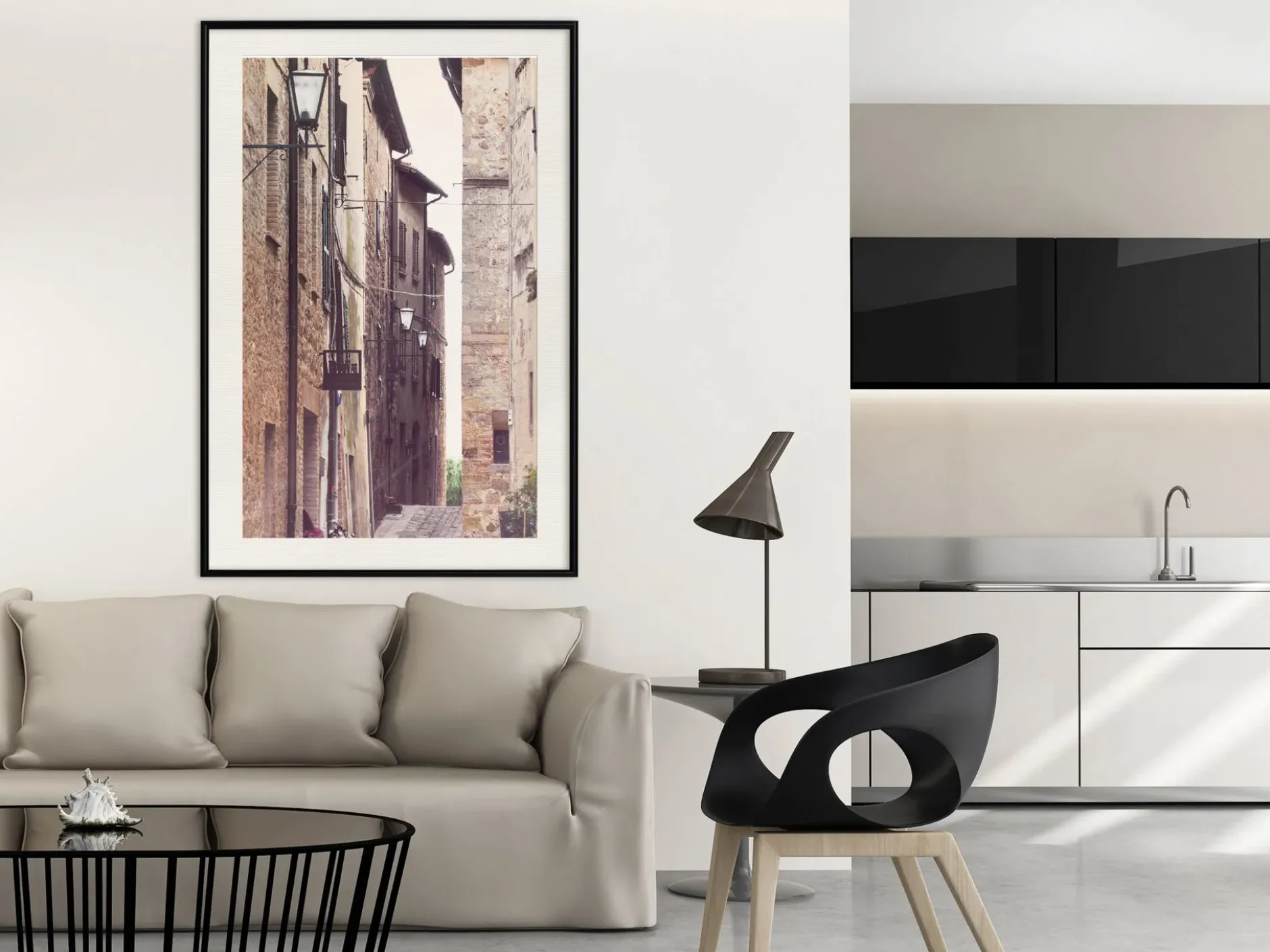 Poster 'Brick Buildings'