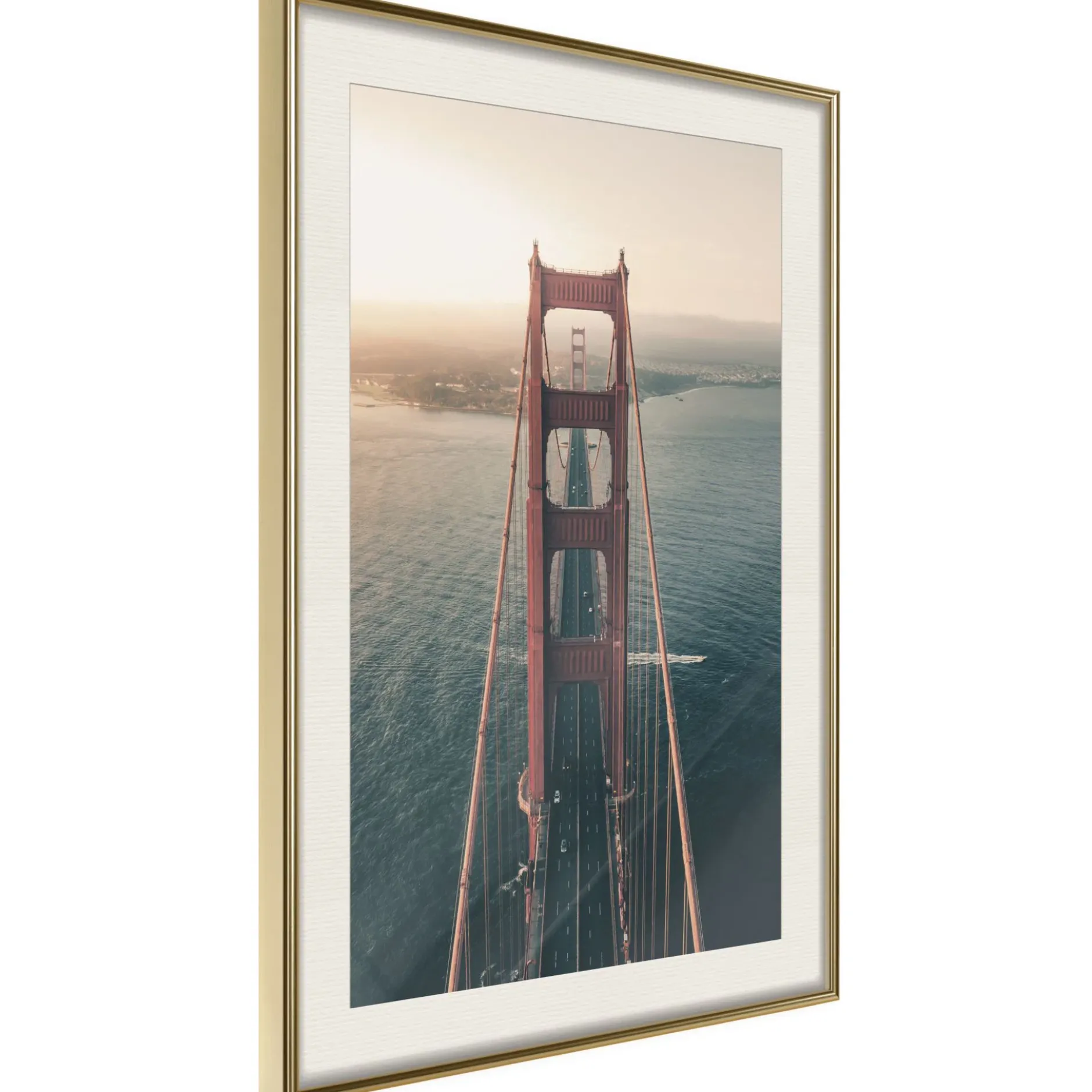 Poster 'Bridge in San Francisco I'