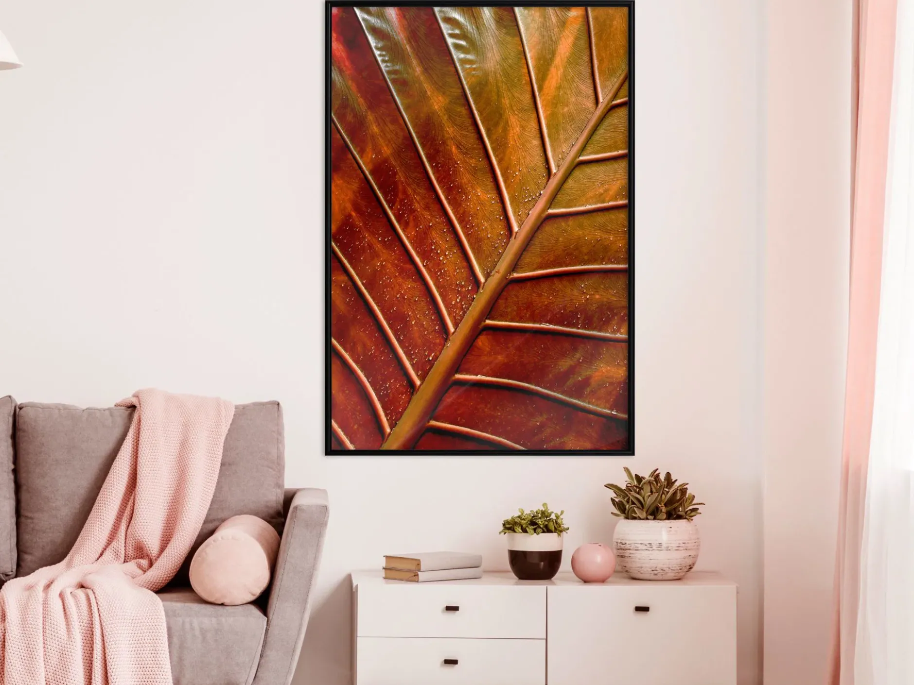 Poster 'Bronze Leaf'